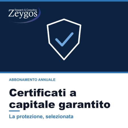 Elenco dei certificati a capitale garantito